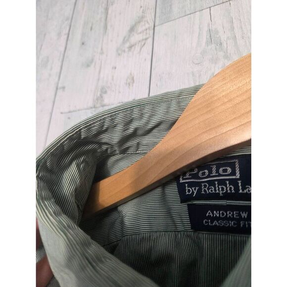 VTG Polo Ralph Lauren 100% Cotton Striped Casual Button Down / Up Shirt - Picture 6 of 6
